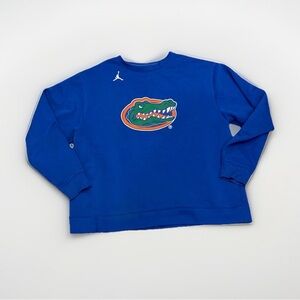Jordan Florida Gators Blue Crewneck Sweatshirt Men’s 2XL